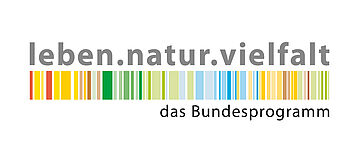 Logo: leben.natur.vielfalt - das Bundesprogramm